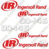 Image of Fits Ingersoll-Rand DD-145 Decal Kit Compactor