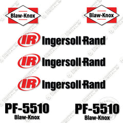 Fits Ingersoll-Rand PF-5510 Decal Kit Paver