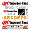 Image of Fits Ingersoll Rand VR-1056 Decal Kit Telehandler Forklift