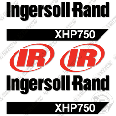 Fits Ingersoll-Rand XHP750 Decal Kit Compressor - CUSTOM