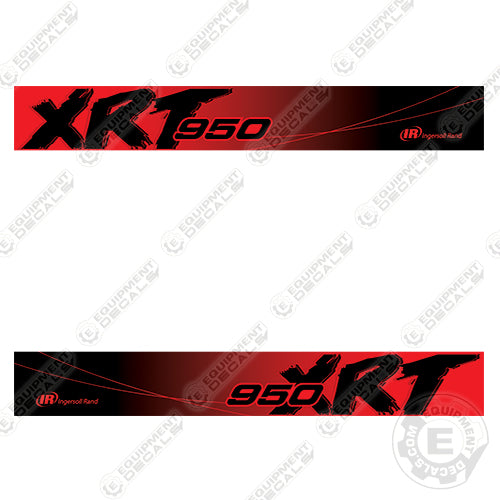 Fits Ingersoll-Rand XRT-950 Bed Decal Kit Club Car