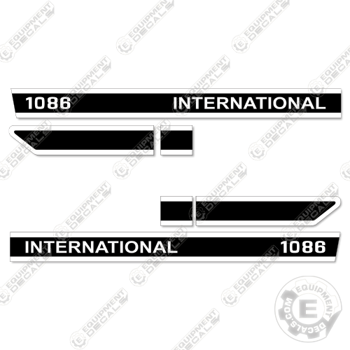 Fits International 1086 Decal Kit Tractor