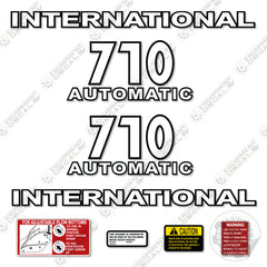 International 710 Decal Kit Plow - Aftermarket Kit