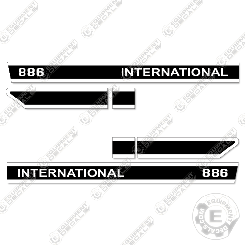 Fits International 886 Decal Kit Tractor