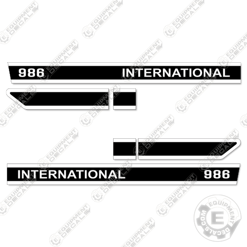 Fits International 986 Decal Kit Tractor