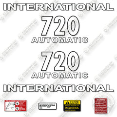 Fits International 720 Decal Kit Plow