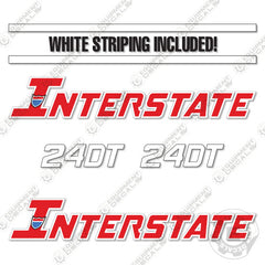 Fits Interstate 24DT Decal Kit