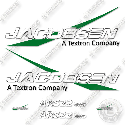 Jacobsen AR-522-4WD Decal Kit Rotary Mower - Aftermarket Kit
