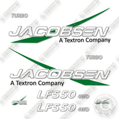 Jacobsen AR550-4WD Decal Kit Mower - Aftermarket Kit