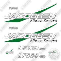 Jacobsen LF550-4WD Decal Kit Mower - Aftermarket Kit