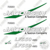 Image of Jacobsen LF550-4WD Decal Kit Mower - Aftermarket Kit
