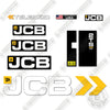 Image of Fits JCB 2TS-7T Decal Kit Teleskid