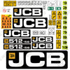 Image of Fits JCB 512-56F Decal Kit Telehandler - Matte Finish