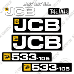 Fits JCB 533-105 Decal Kit Telehandler