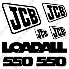 JCB 550 Decal Kit Telehandler