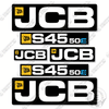 Image of Fits JCB S45-50E Decal Kit Scissor Lift