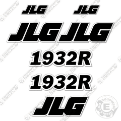 Fits JLG 1932R Decal Kit Scissor Lift