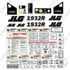 Image of Fits JLG 1932R Decal Kit Scissor Lift