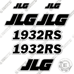 Fits JLG 1932RS Decal Kit Scissor Lift