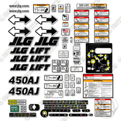 Fits JLG 450AJ Decal Kit Boom Lift