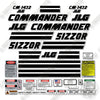 Image of JLG CM1432 Decal Kit Scissor Lift -Aftermarket Kit