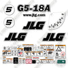 Image of Fits JLG G5-18A Decal Kit Telehandler