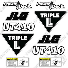 Fits JLG UT410 Decal Kit Trailer