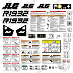 Fits JLG R1932R Decal Kit Scissor Lift