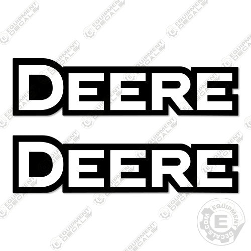 Fits John Deere 324G Boom Logo Decals Skid Steer