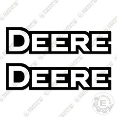 Fits John Deere 324G Boom Logo Decals Skid Steer