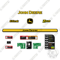 Fits John Deere Z425 Decal Kit Mower