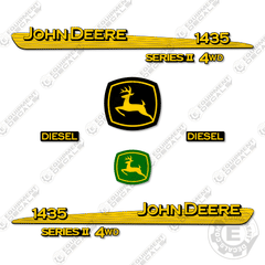 Fits John Deere 1435 Series 2 Decal Kit Mower