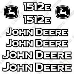 Fits John Deere 1512E Decal Kit Pull Scraper