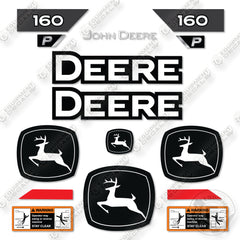 Fits John Deere 160P Decal Kit Mid-Size Excavator
