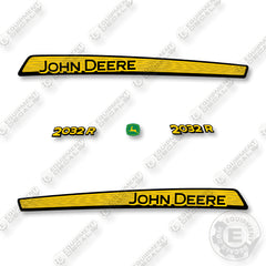 John Deere 2032R Older Decal Kit Compact Tractor - Aftermarket Kit