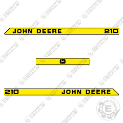 Fits John Deere 210 Decal Kit Riding Mower (OLDER)