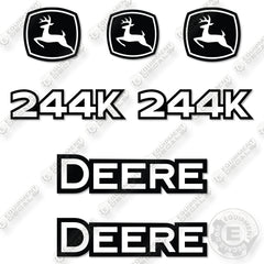 Fits John Deere 244K Decal Kit Wheel Loader