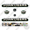 Image of John Deere 260 Series 2 Decal Kit Skid Steer- Aftermarket Kit