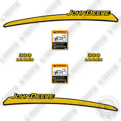 Fits John Deere 300 Decal Kit Loader- Aftermarket Kit