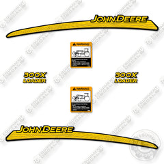 John Deere 300X Decal Kit Loader- Aftermarket Kit