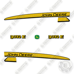 John Deere 3032E New Decal Kit Compact Tractor - Aftermarket Kit