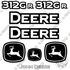 Fits John Deere 312GR Decal Kit Skid Steer
