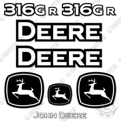 Fits John Deere 316GR Decal Kit Skid Steer