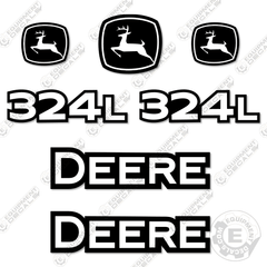 Fits John Deere 324L Decal Kit Wheel Loader