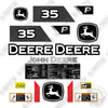 Image of John Deere 35P Decal Kit Mini Excavator - Aftermarket Kit