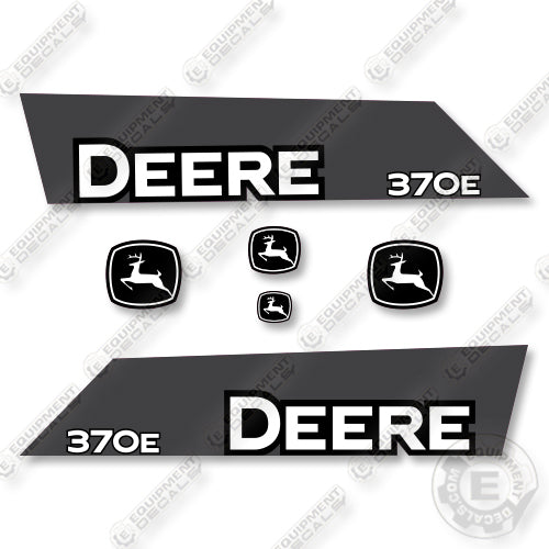 John Deere 370E Decal Kit Dump Truck- Aftermarket Kit