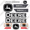 Image of Fits John Deere 380G LC Decal Kit Excavator - NEW STYLE!