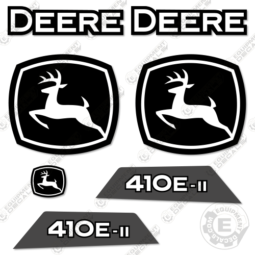 Fits John Deere 410E-II Articulated Dump Truck Decal Kit