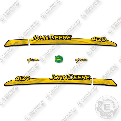 John Deere 4120 Decal Kit Utility Tractor - Aftermarket Kit