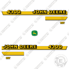 Fits John Deere 4300 Decal Kit Tractor